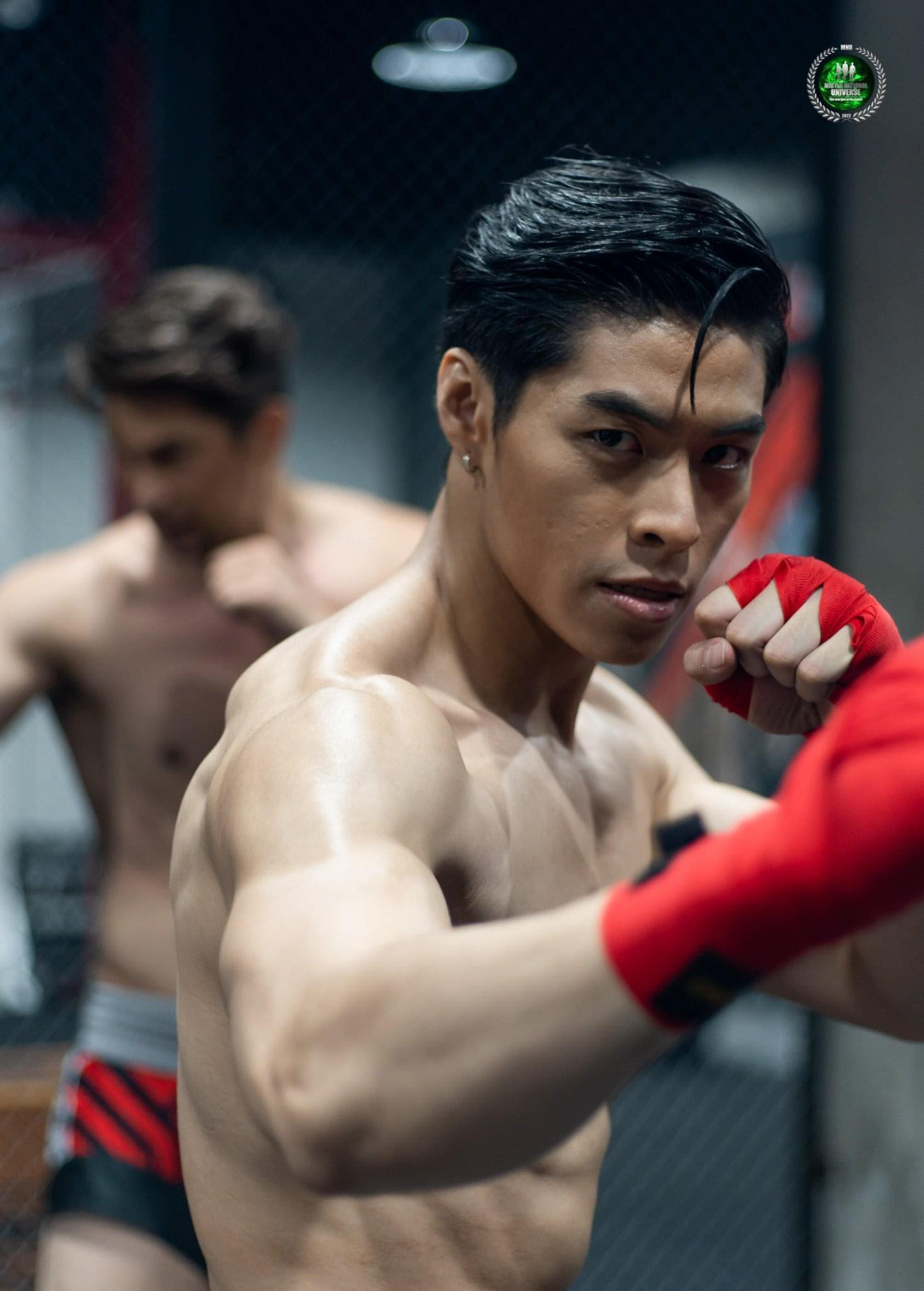 Ngô Hoàng Phi Việt mặc áo dài Vương Triều đến Mister National Universe 2022 - Hình 10