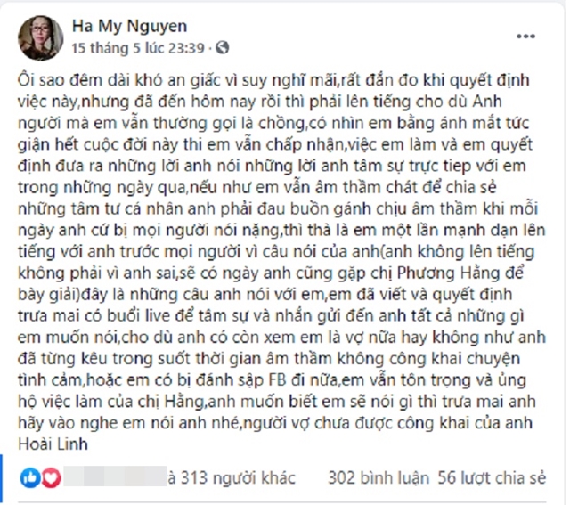 Nữ ca sĩ bị đồn ngoại tình với Hoài Linh lộ diện sau thời gian dài, nhan sắc tuổi U50 gây sốt - Hình 1