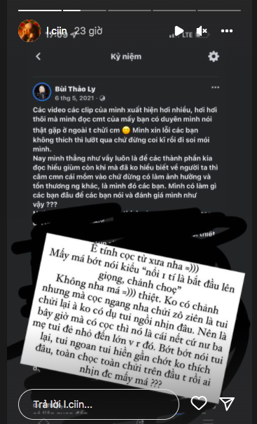 Tiktoker CiiN bị gắn mác nổi tiếng nên chảnh, đáp trả thế nào mà anti cứng họng - Hình 2