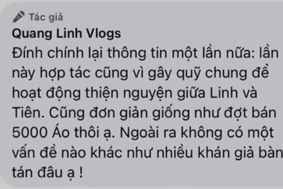 Quang Linh Vlogs lên tiếng cực phũ khi bị fan nhiệt tình ghép đôi với Hoa hậu Thùy Tiên - Hình 3