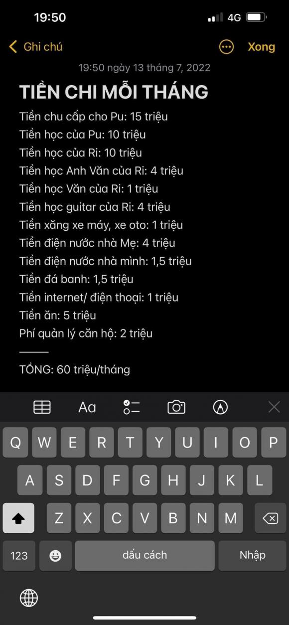 Nguyễn Văn Chung tiết lộ số tiền chu cấp cho con hậu ly hôn, chỉ 1 khoản đã gấp 3 lần Jack - Hình 1
