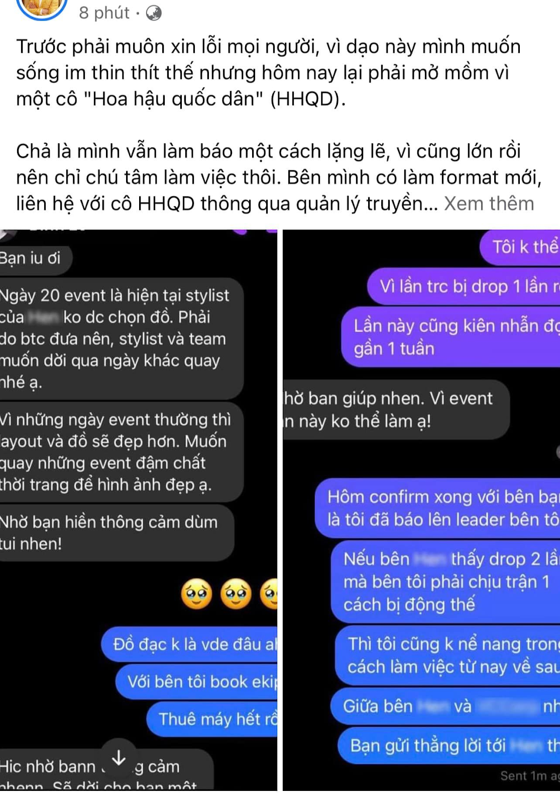 H'Hen Niê bị bóc phốt thái độ, bùng 2 lần dự án vì lý do khó đỡ - Netizen bày tỏ ngán ngẩm? - Hình 2
