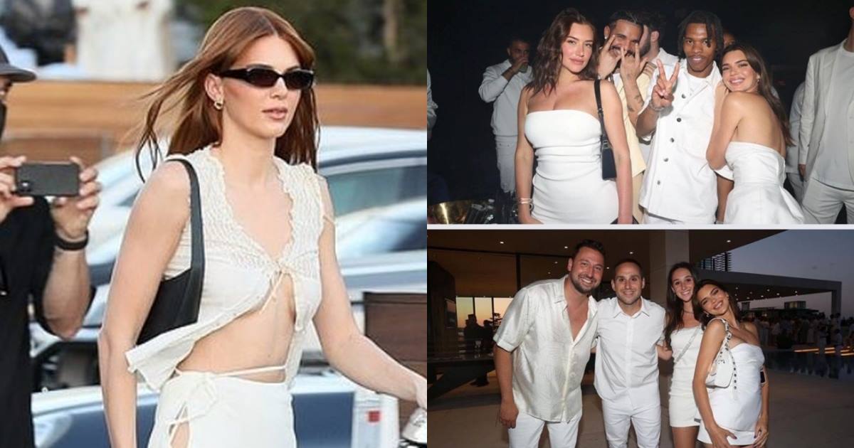 Kendall Jenner ngày càng xinh đẹp quyến rũ hậu chia tay, đi ăn cưới cũng chiếm spotlight - Hình 8