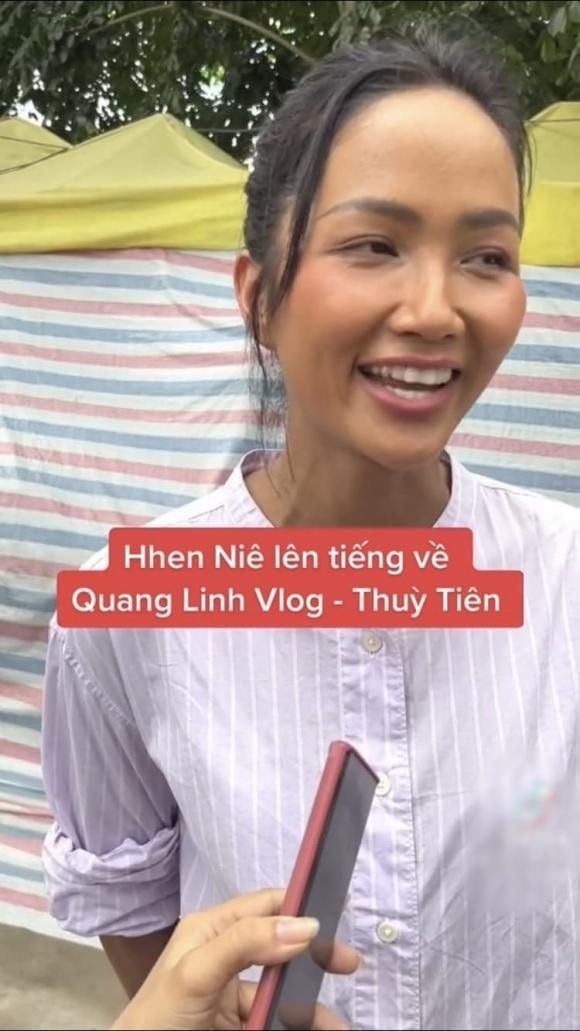 H'Hen Niê muốn sang Angola từ thiện cùng Quang Linh, bị CĐM mỉa mai: Đừng động vào Linh của Tiên - Hình 2