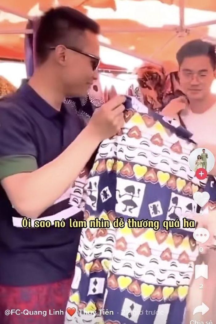 Quang Linh bị bắt gặp nhìn Thùy Tiên bằng ánh mắt của kẻ si tình: 3 phần ấm áp, 7 phần nuông chiều - Hình 9