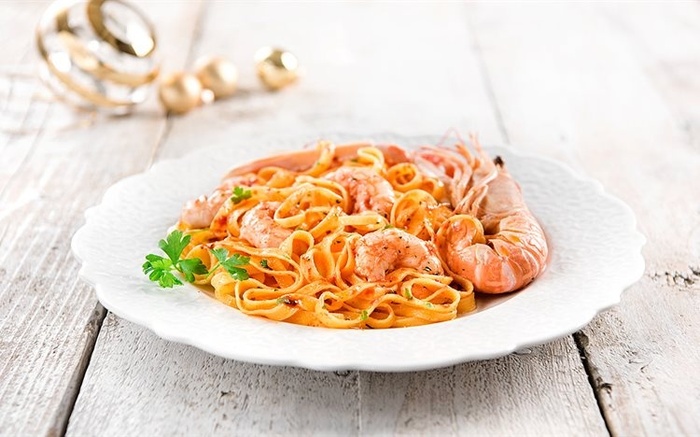 Cách làm mì ý sốt cà chua tôm... - Hình 1