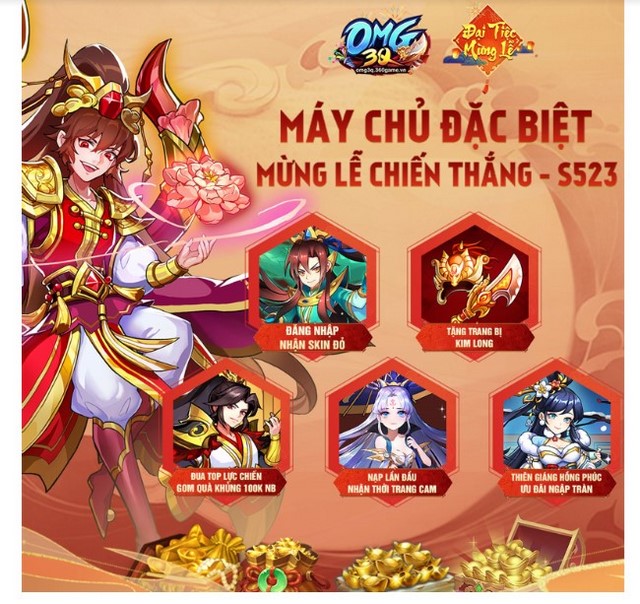 OMG 3Q: Loạt sự kiện Đại Tiệc Mừng Lễ đốn tim game thủ - Hình 4