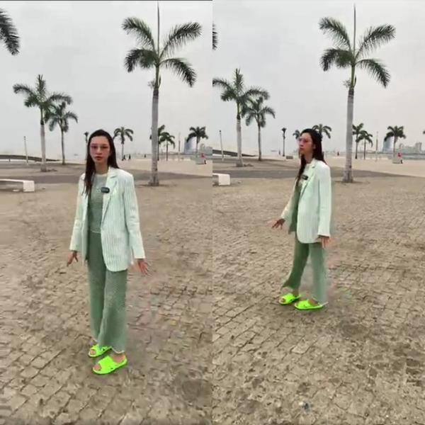 Thuỳ Tiên để lại kỷ vật đặc biệt cho Quang Linh Vlog trước khi rời Angola - Hình 3