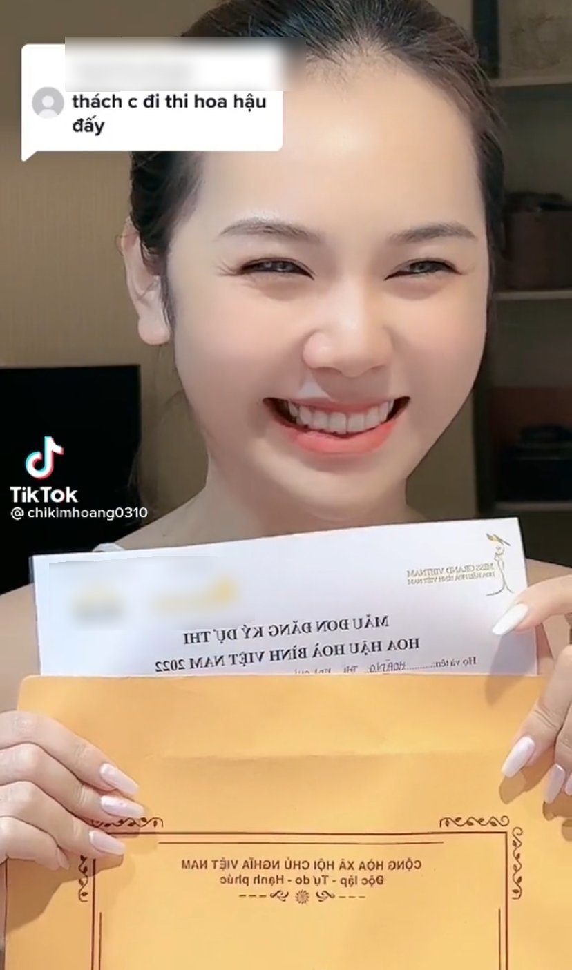 Hoàng Kim Chi - Nữ chính gây tranh cãi 'Người ấy là ai' xác nhận thi Miss Grand Vietnam - Hình 2