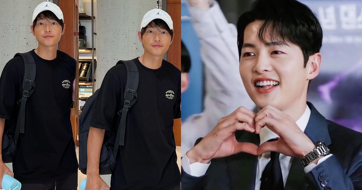 Song Joong Ki xuống sắc, khuôn mặt đen nhẻm, tóc tai râu ria luộm thuộm, trái ngược Song Hye Kyo - Hình 9