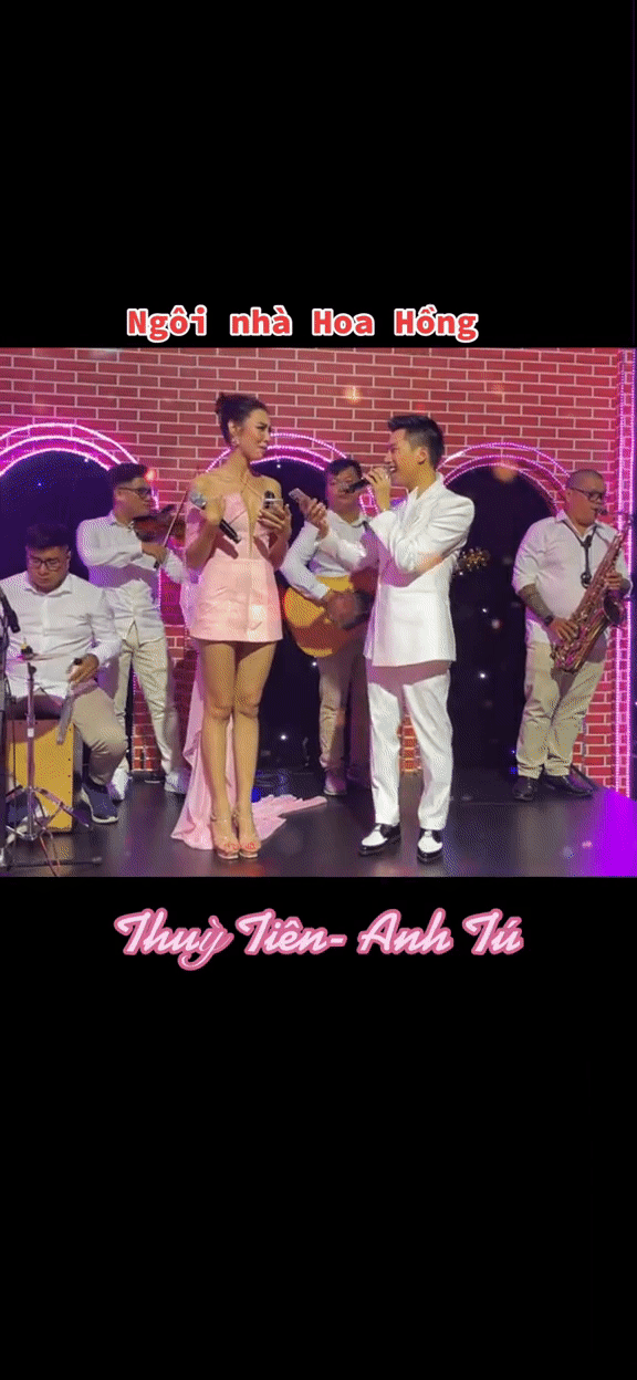 Thùy Tiên song ca, tình tứ bên trai lạ, Quang Linh Vlog phớt lờ vì bận chăm sóc đàn con - Hình 2