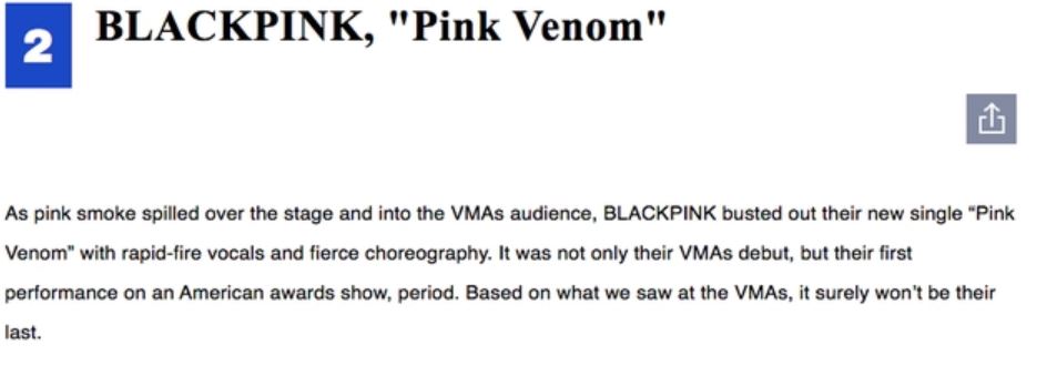 Tạp chí Mỹ chê BLACKPINK chỉ giỏi nhảy, hát nhép ở VMAs 2022 - Hình 8