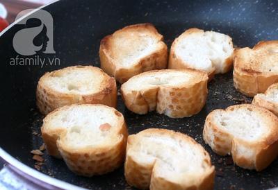 5 phút làm bánh mì áp chảo ăn sáng ngon miệng đủ chất - Hình 2