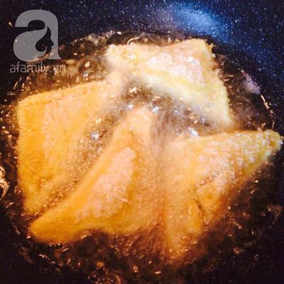 Cách làm bánh mì chiên thơm giòn vàng ruộm cho bữa sáng ngon miệng - Hình 7