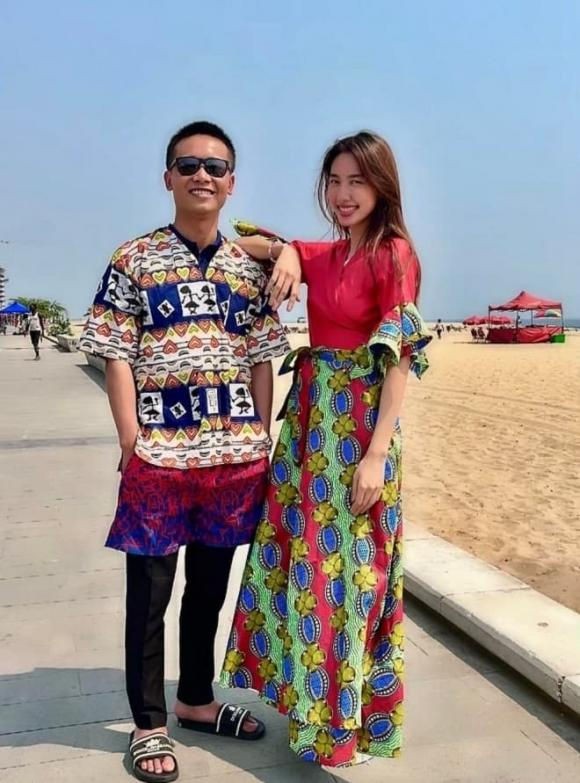 Hoa hậu Thùy Tiên sợ bị nói là ké fame khi việc đẩy thuyền với Quang Linh Vlogs đi quá xa - Hình 1