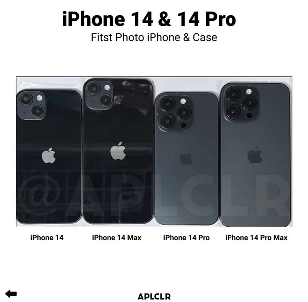 iPhone 14 lộ diện thiết kế qua mô hình thực tế và vỏ ốp - Hình 1