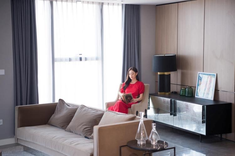 Penthouse 130 m2 tiền tỷ của Hoa hậu Lương Thùy Linh - Hình 3