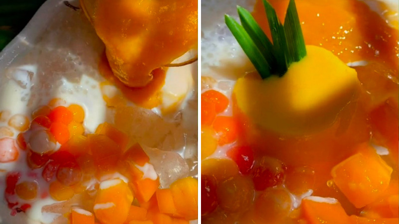 2 cách làm chè thạch pudding xoài thơm ngon ngọt ngào cực hấp dẫn - Hình 10