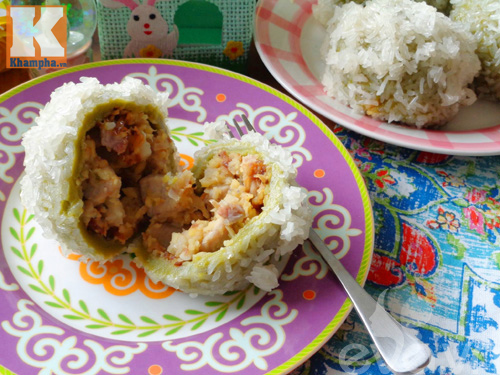 Cách làm món xôi bọc thịt đỗ xanh nóng hổi, thơm ngon cho bữa sáng - Hình 1