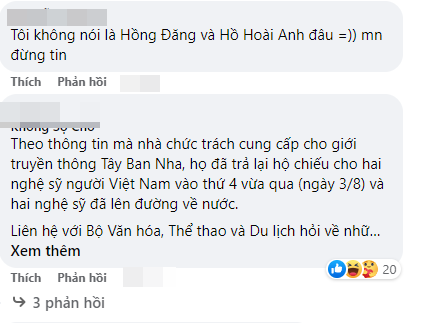 CĐM réo tên Hồng Đăng - Hồ Hoài Anh khi Bộ Văn hóa thông tin nóng về 2 NS Việt bị bắt tại TBN - Hình 4