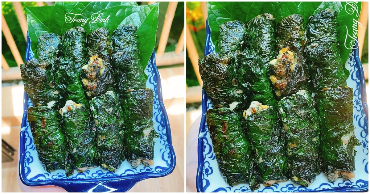 Đãi cả nhà chả ốc lá lốt thơm nức mũi, giòn sần sật ăn miếng 1 lại thèm miếng 2 - Hình 1