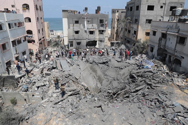Israel nhất trí với thỏa thuận ngừng bắn nhân đạo trên Dải Gaza - Hình 1