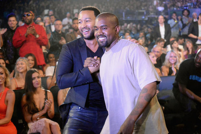 Kanye West bị John Legend cạch mặt - Hình 1