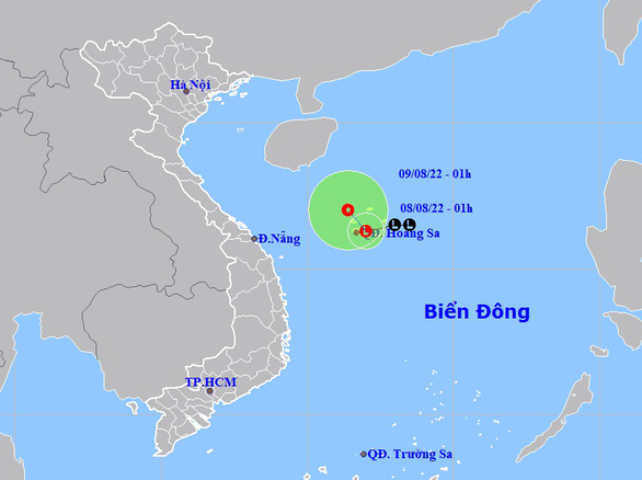 Thời tiết hôm nay 8-8: Áp thấp lại chuyển hướng, Bắc Bộ giảm mưa, Nam Bộ mưa to - Hình 1