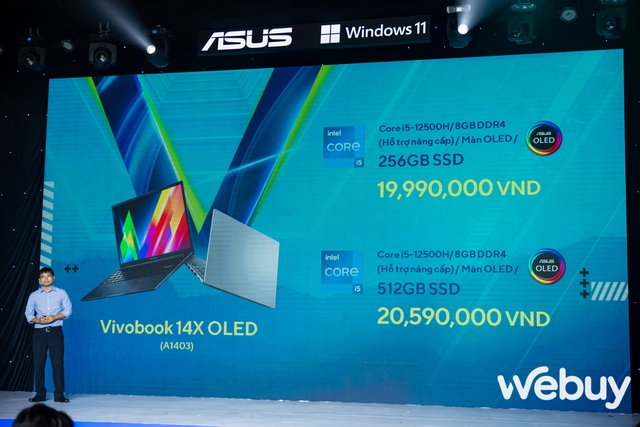 ASUS Vivobook 14X/15X chính thức ra mắt tại Việt Nam: màn hình OLED 2.8K, Core i5 Gen 12 H-Series, pin 70Wh giá từ 17 triệu đồng - Hình 12