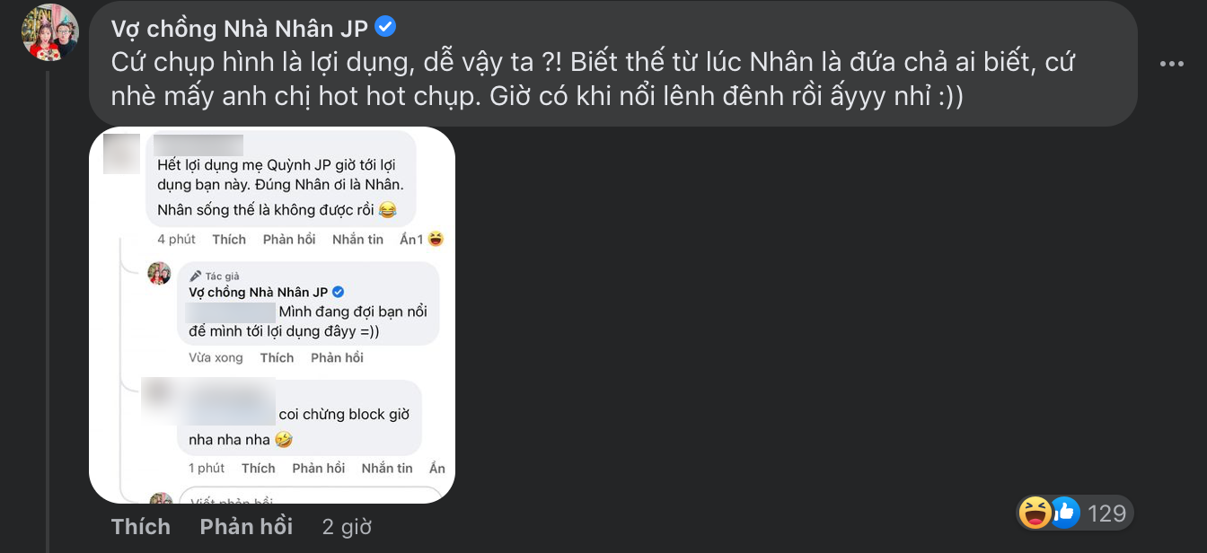 Bà Nhân Vlog lại bị nói lợi dụng Lôi Con - Quang Linh, đáp trả đúng 1 câu, lôi cả Thùy Tiên vào cuộc - Hình 10