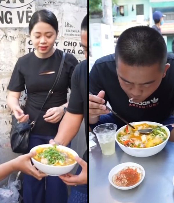 Chủ quán bánh canh 300k/tô bị tố thái độ với khách, diễn khi có máy quay, tuyên bố 1 điều khi bị chê - Hình 7