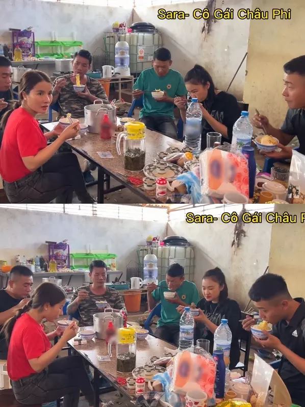 Thùy Tiên - Bà Nhân Vlog cùng qua châu Phi từ thiện: Cách đối xử của Quang Linh khác biệt hoàn toàn? - Hình 2