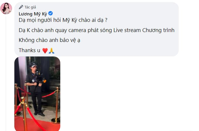 Lương Mỹ Kỳ và những phát ngôn gây tranh cãi: Từ chị thích thì chị xách đến không chào bảo vệ - Hình 3