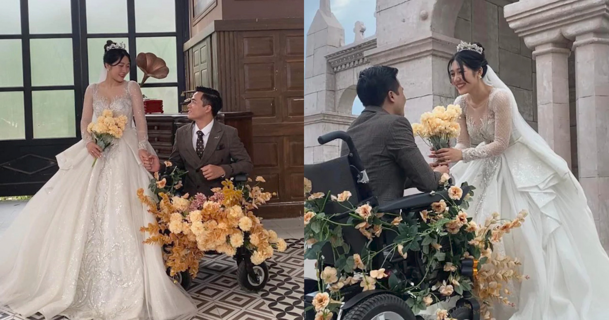 Tô Đình Khánh - Chàng trai không chân tung ảnh cưới và chuyện tình cổ tích giữa đời thật - Hình 6