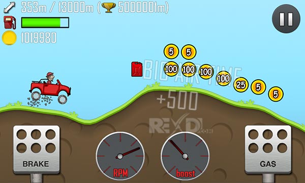 Hill Climb Racing MOD APK 1.47.1 (Vô Hạn Tiề.n) - Hình 1