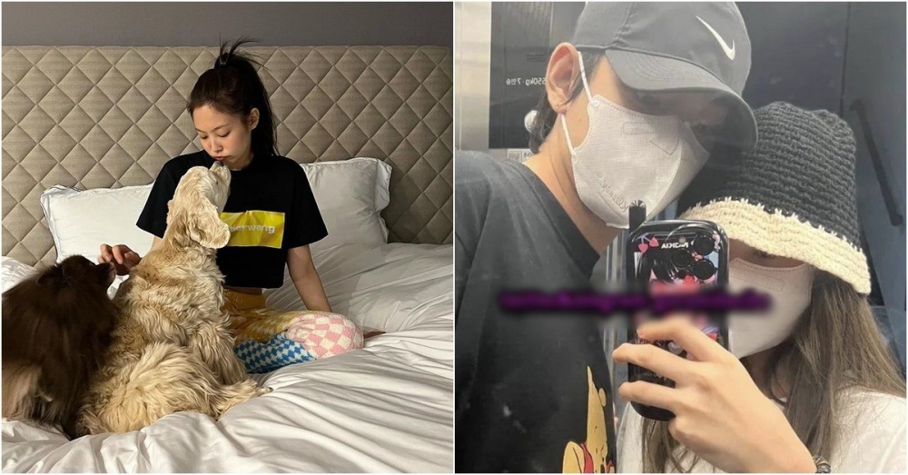 V (BTS) bị tung thêm ảnh nằm tại nhà Jennie (BLACKPINK), lộ thời gian cặp đôi chính thức hẹn hò - Hình 4