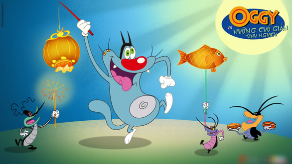 Biệt đội Oggy và Những chú gián tinh nghịch rủ nhau sang Việt Nam ăn Tết Trung thu - Hình 3