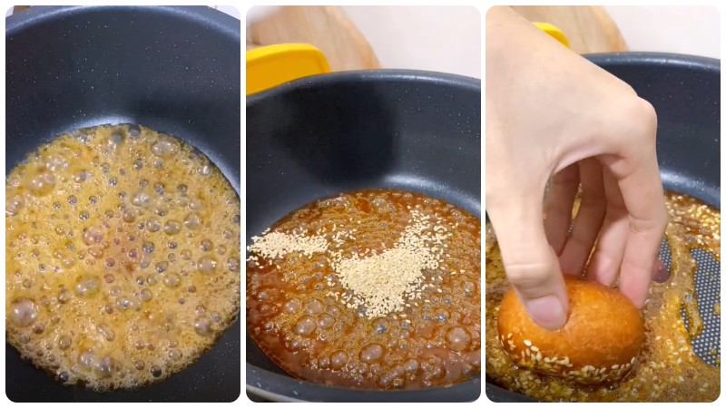 Cách làm bánh cam, bánh còng siêu dễ tại nhà không cần men nở hay bột nở - Hình 8