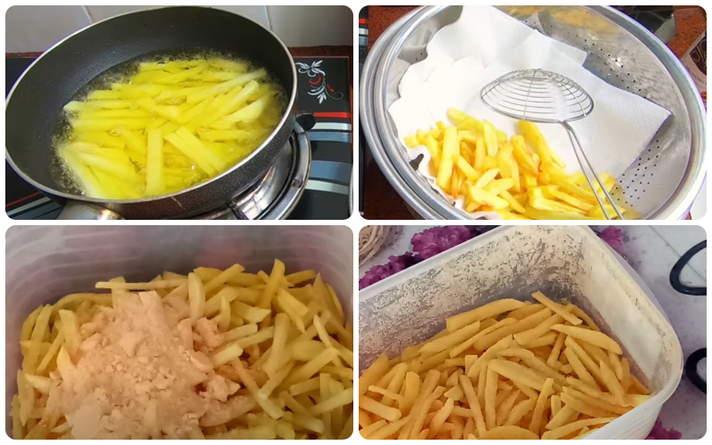 Cách làm khoai tây lắc phô mai thơm ngon, dễ làm - Hình 6