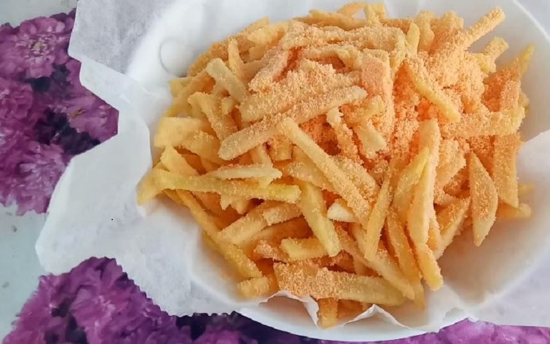 Cách làm khoai tây lắc phô mai thơm ngon, dễ làm - Hình 1