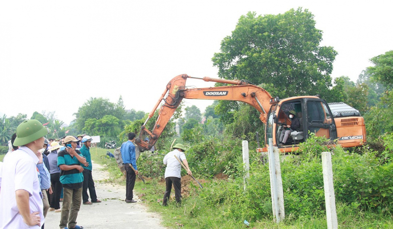 Xử phạt, cưỡng chế giám đốc DN lấn chiếm gần 7.000m2 đất nông nghiệp - Hình 1