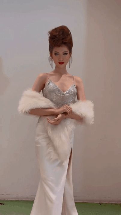 Dàn mỹ nhân Việt đồng loạt bắt chước Lotus Walk của Ngọc Châu ở Miss Universe 2022! - Hình 7