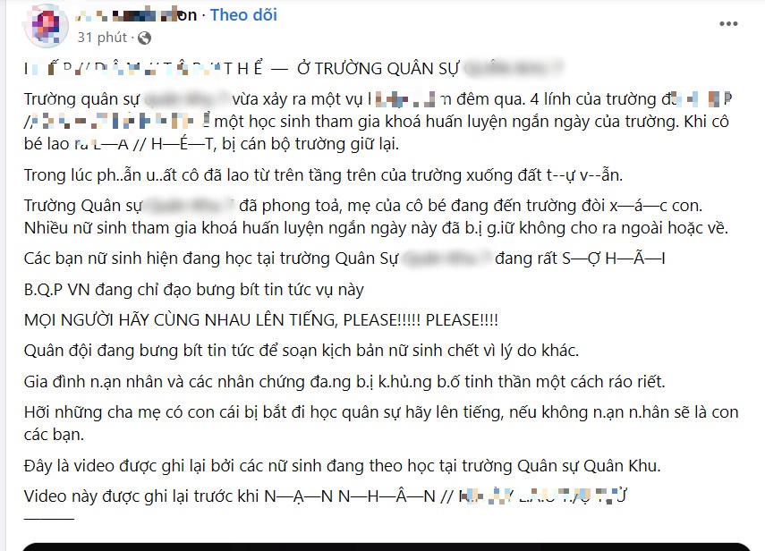 Vụ 2 nữ sinh nghi bị xâm phạm tập thể: Công an vào cuộc, nhà trường bác bỏ thông tin - Hình 2