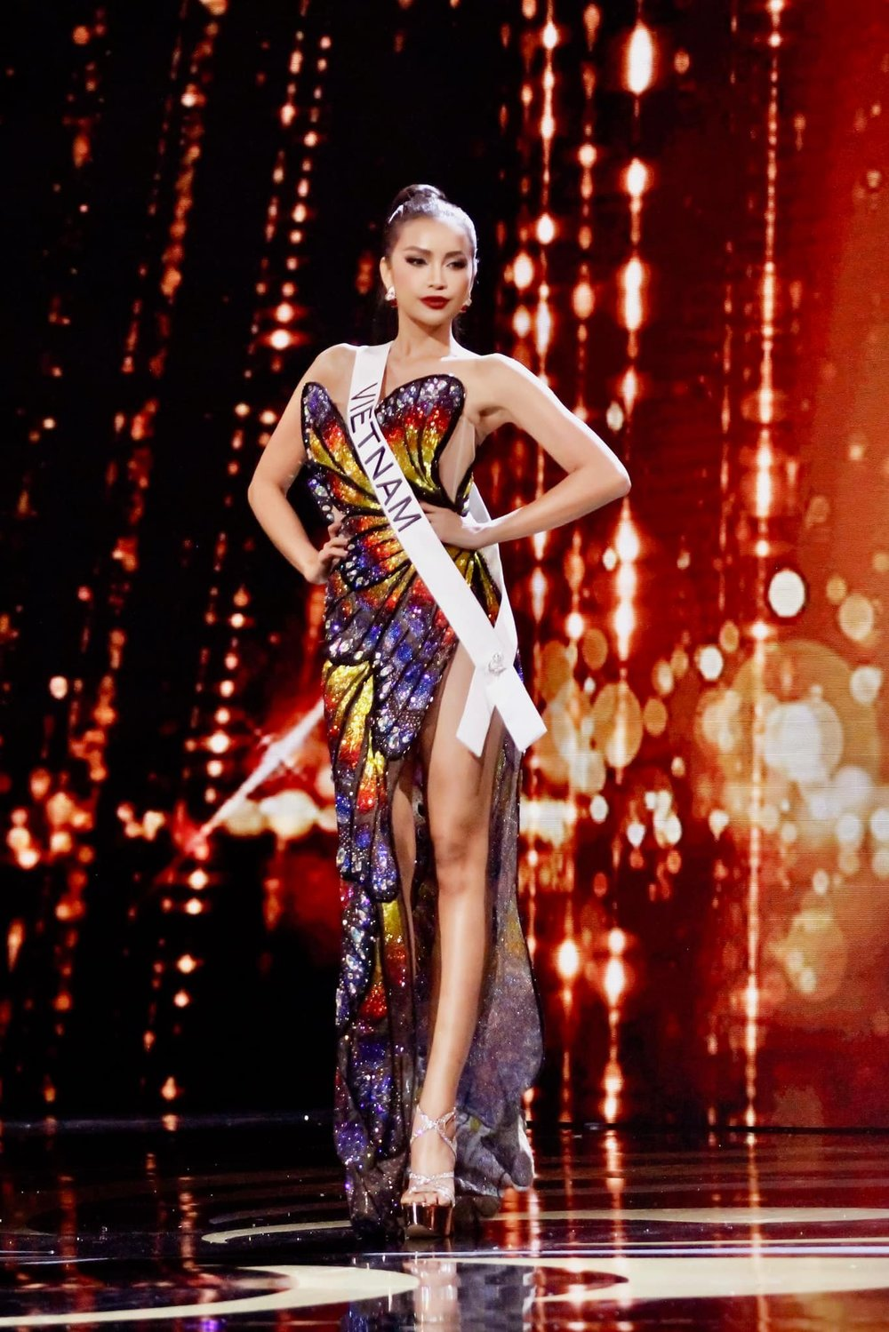 Ngọc Châu chấn thương vẫn lọt top 3 bán kết Miss Universe, chủ mới ưu ái: Tín hiệu đăng quang? - Hình 4