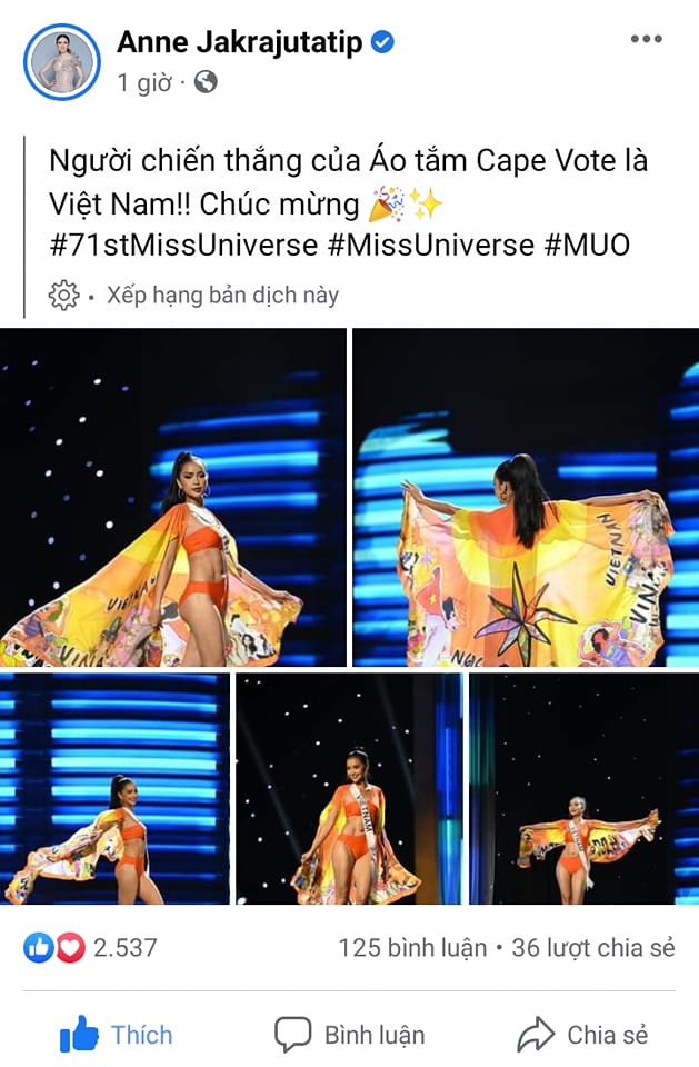 CEO Miss Universe làm 1 việc đặc biệt, chúc mừng Ngọc Châu, 'gà cưng' Nawat kèn cựa HH Bảo Ngọc - Hình 2