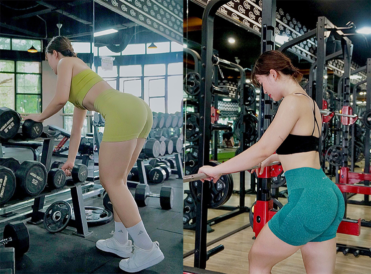 Hot Girl Gym Super Runde drei Huyen Tran, Kim Kha ziehen 2022 die Aufmerksamkeit auf sich - Foto 6