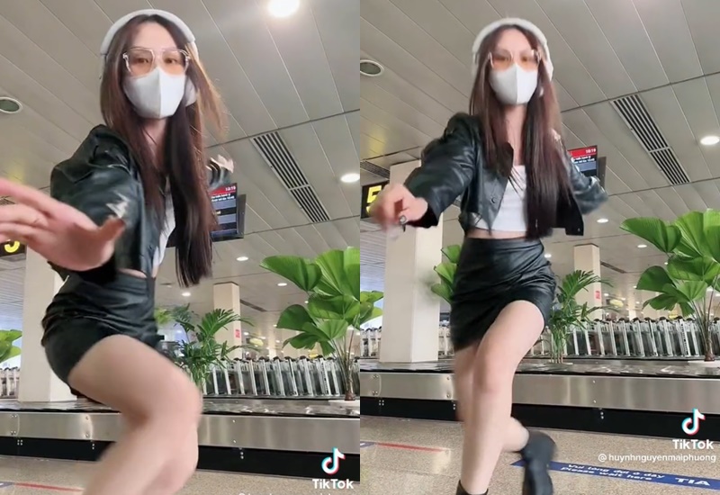 Hoa hậu Mai Phương bất chấp nhảy nhót giữa sân bay khiến fan ngán ngẩm, Thanh Thủy bị ghẻ lạnh? - Hình 5