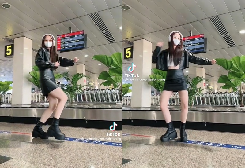 Hoa hậu Mai Phương bất chấp nhảy nhót giữa sân bay khiến fan ngán ngẩm, Thanh Thủy bị ghẻ lạnh? - Hình 4