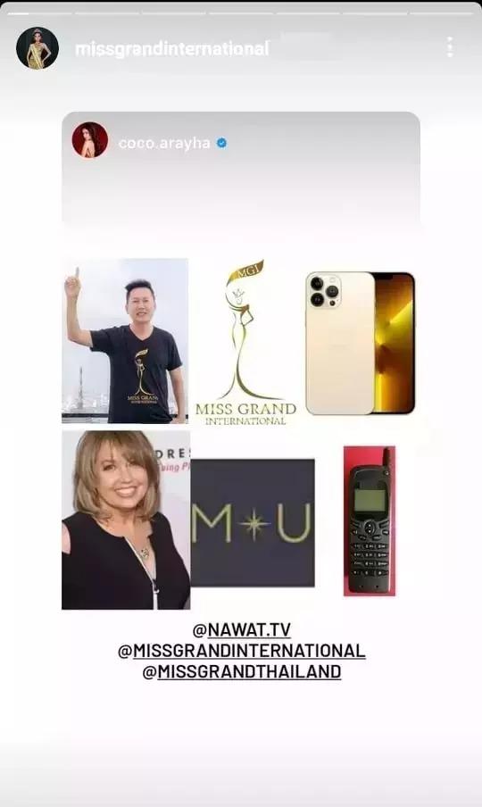 Mr.Nawat khoe sang Mỹ xem Miss Universe, CEO Miss Universe phán một câu nghe mà thấm! - Hình 2