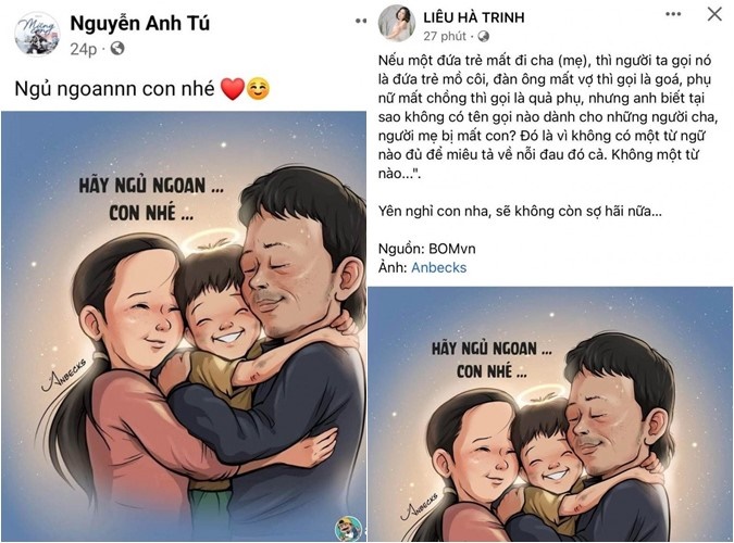Bé trai kẹt trong trụ bê tông qua đời, nhiều sao Việt gửi lời chia buồn đến gia đình - Hình 2